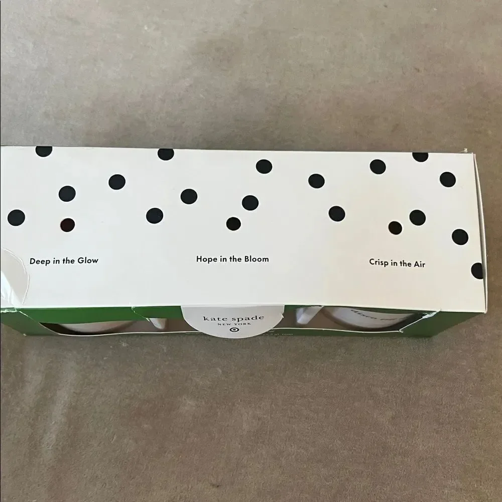 Kate Spade x Target Scented Candle Trio - New